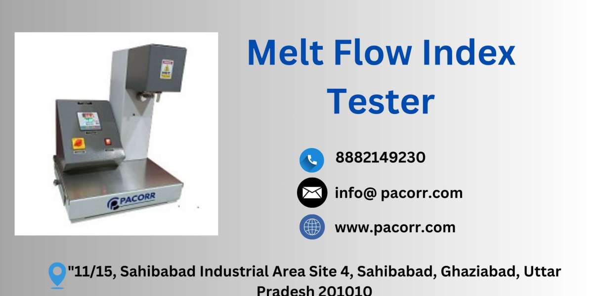 Pacorr’s Melt Flow Index Tester: Setting New Benchmarks in Polymer Material Testing