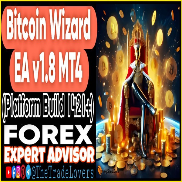 Bitcoin Wizard EA V1.8 MT4 (Works on Build 1421+) | Forex Robot | MT4 Expert Advisor - The Trade Lovers