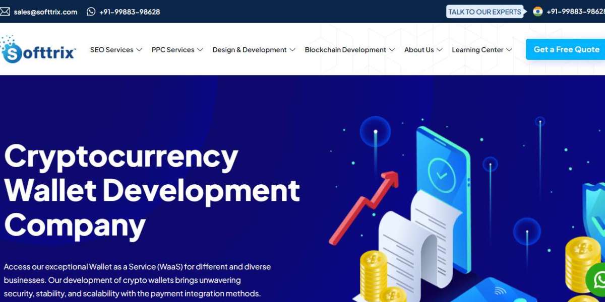 Crypto Wallet Development Company | Advanced Blockchain Solutions by Softtrix