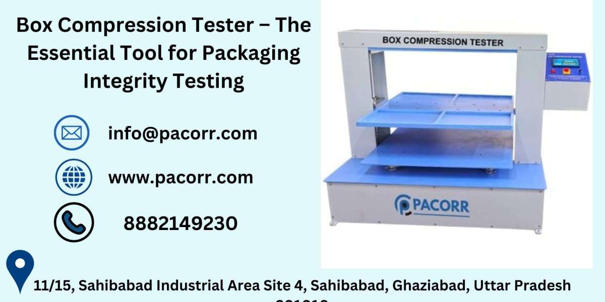 Why Every Packaging Manufacturer Needs a Box Compression Tester from pacorr.com