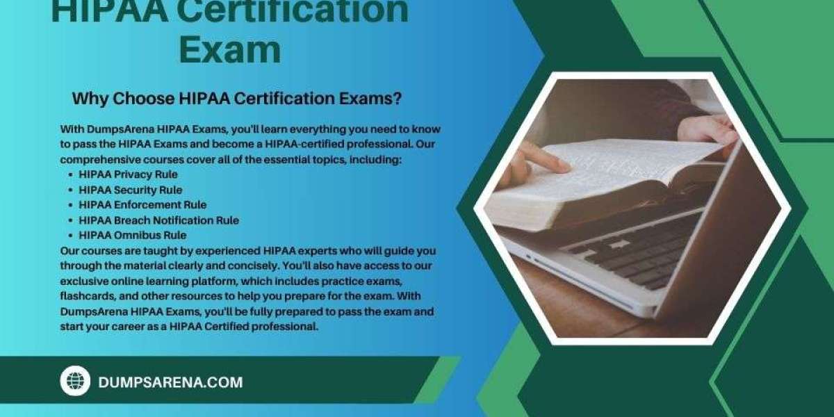 Secure HIPAA Exam Success Using DumpsArena Tools